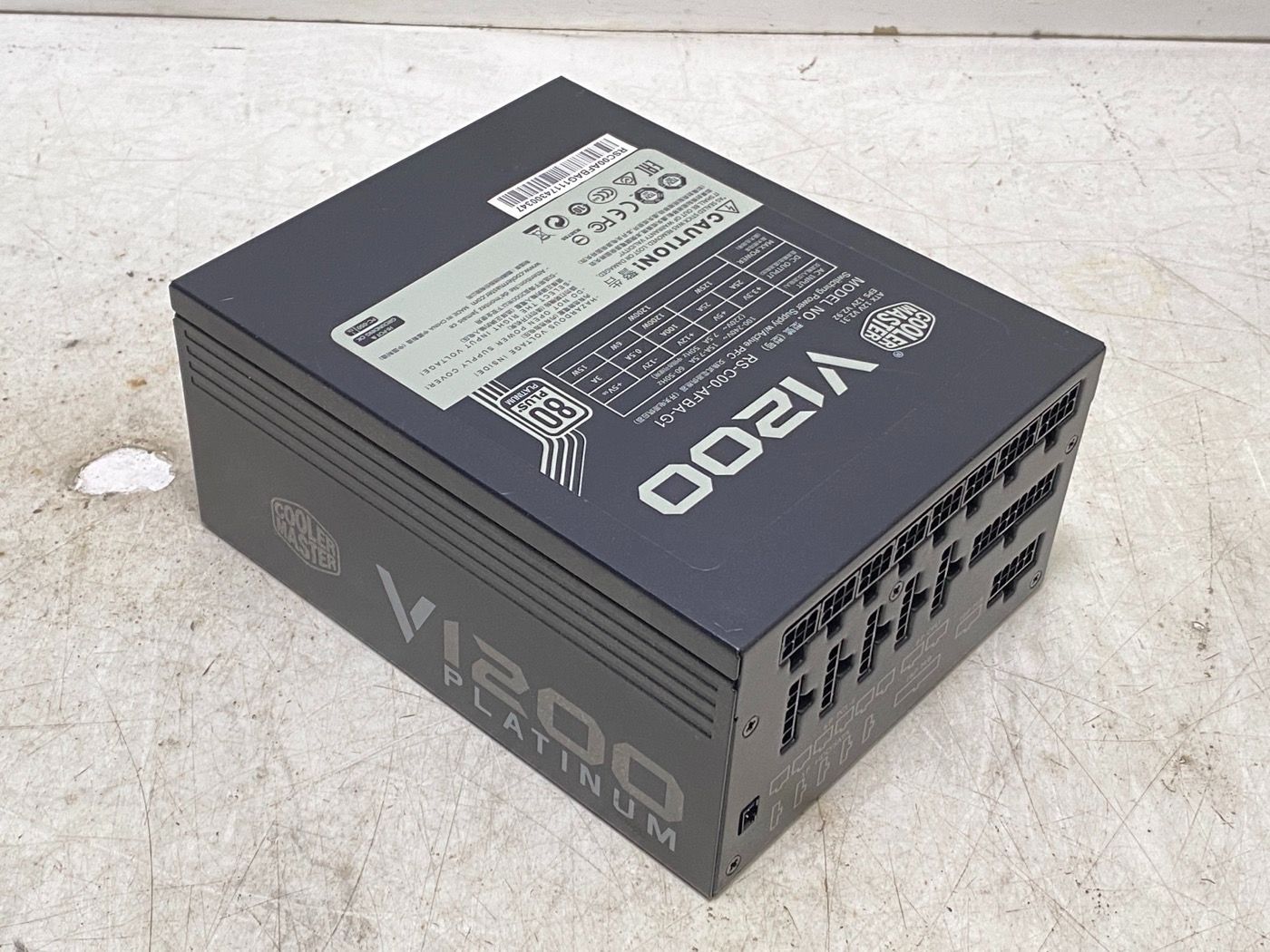 Cooler Master V1200 Platinum 1200W PC電源 電源ユニット Cooler