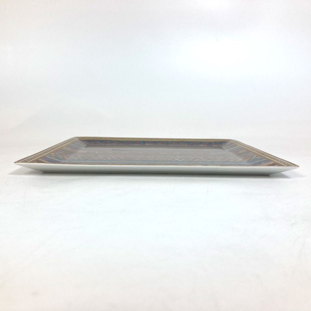 エルメス シュヴァルドリアン プレート スクエア 馬 お皿 陶器 未使用