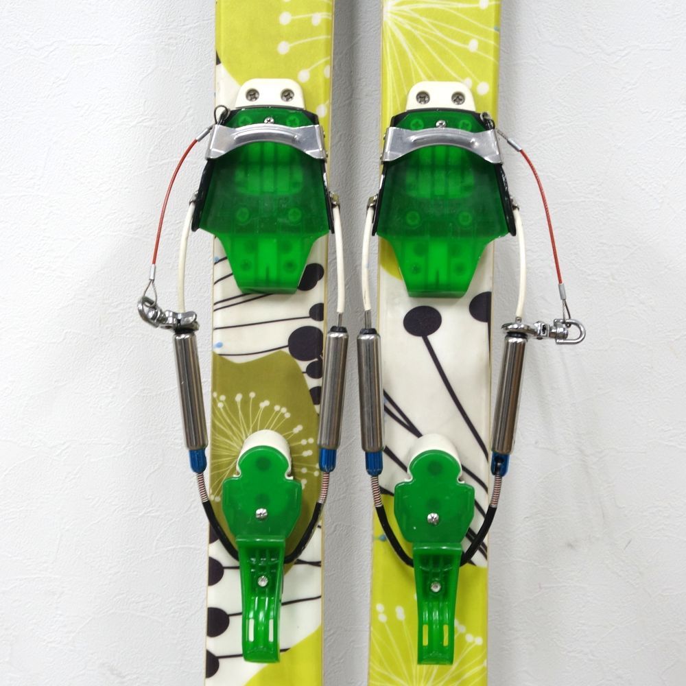 ジースリー G3 VIVA 166cm 88mm ビンディング タルガ グリーン テレマーク スキー 75mm ケーブル アウトドア ジースリー G3 VIVA 166cm 88mm ビンディング タルガ グリーン