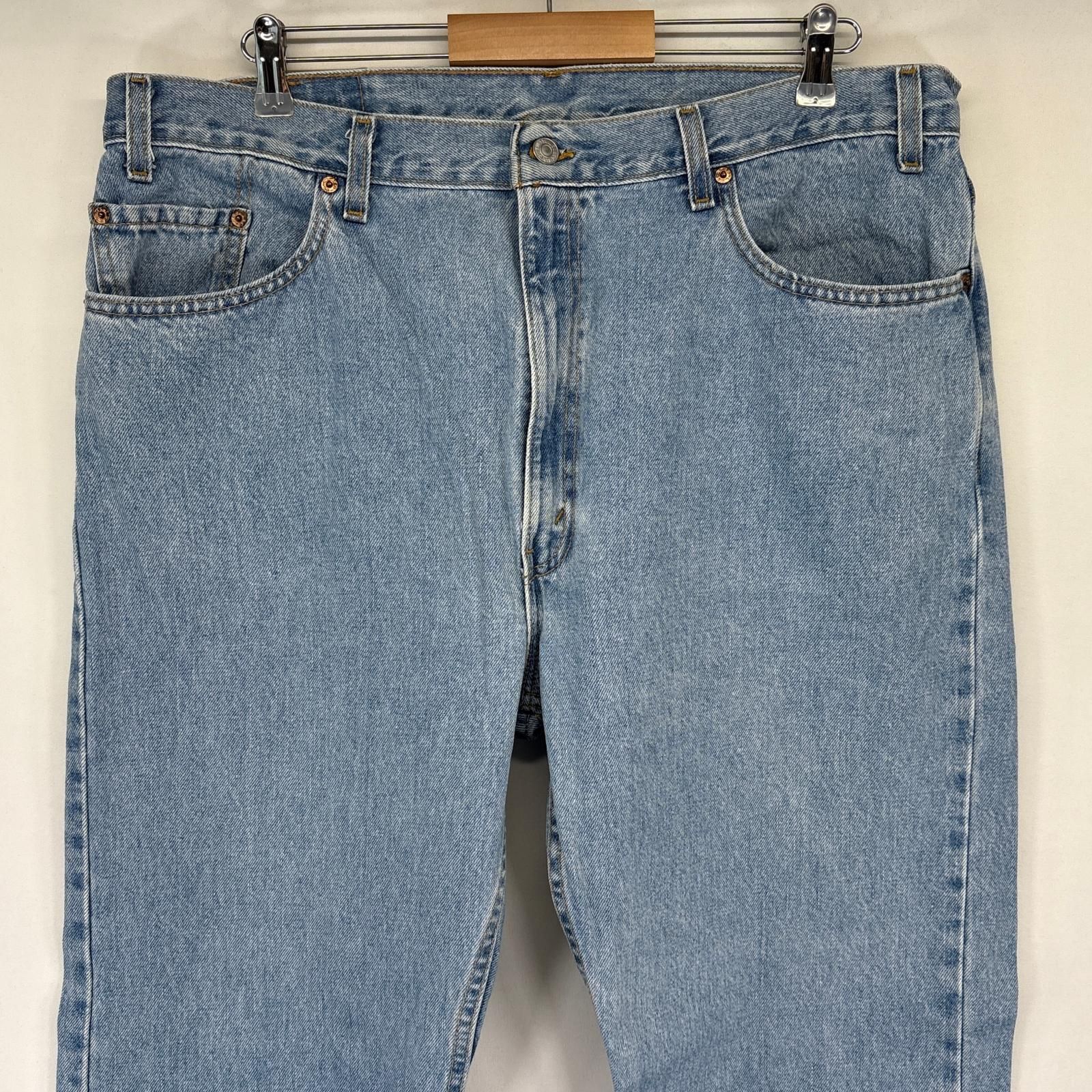 古着 リーバイス Levi s デニムパンツ 505 ストレート ジーンズ ジーパン 長ズボン 大きいサイズ w40 L30 ブルー メンズ