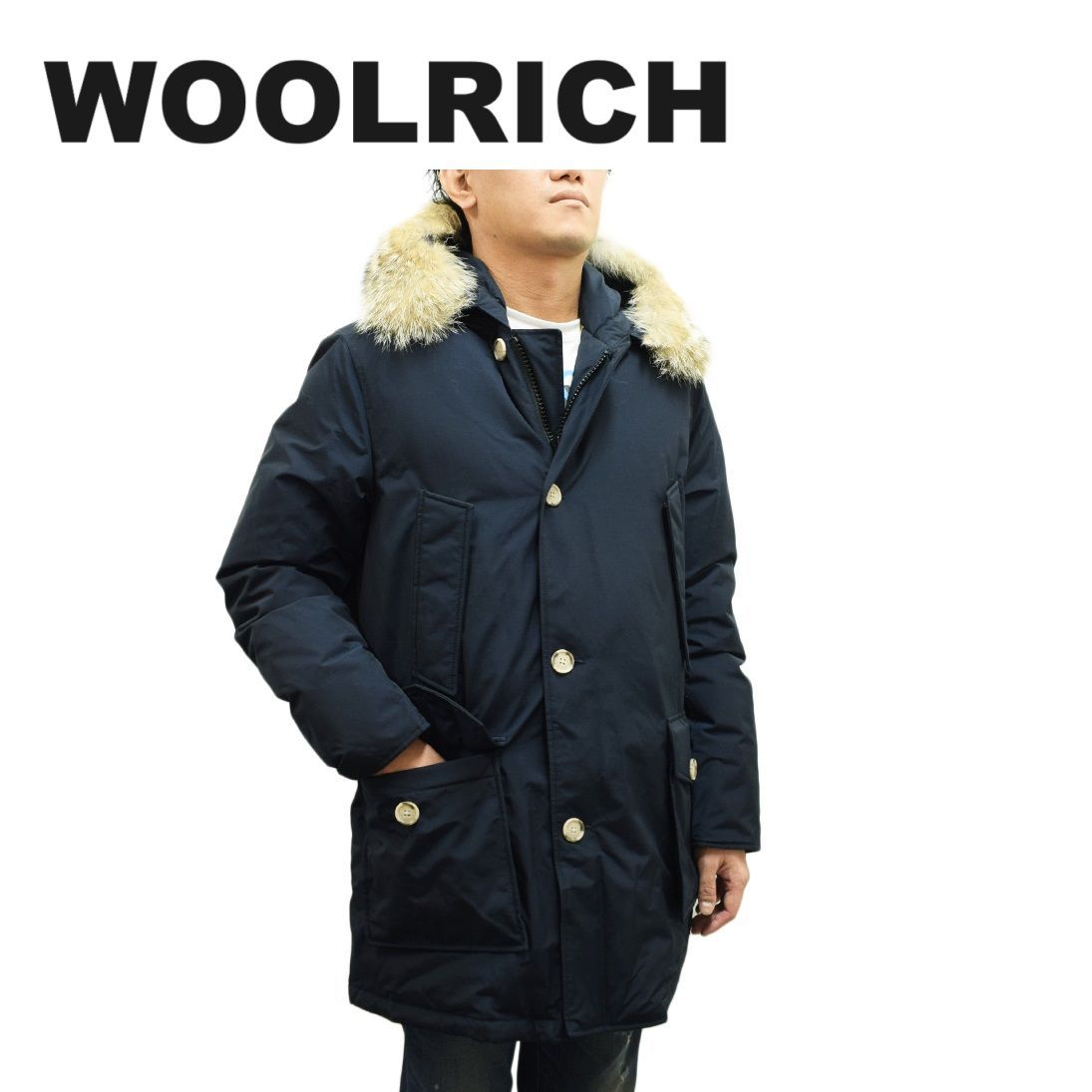 WOOLRICH ウールリッチ CFWOOU0482MRUT0001-MLB ARCTIC DETACHABLE FUR PARKA ダウンコート メンズ