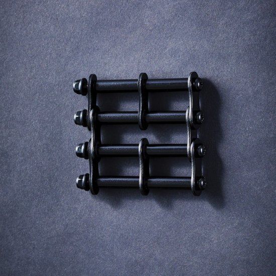 KNICKS ニックス ALU-3-B アルミ製金具一式 アルマイト加工 ブラック 腰袋 パーツ カスタム