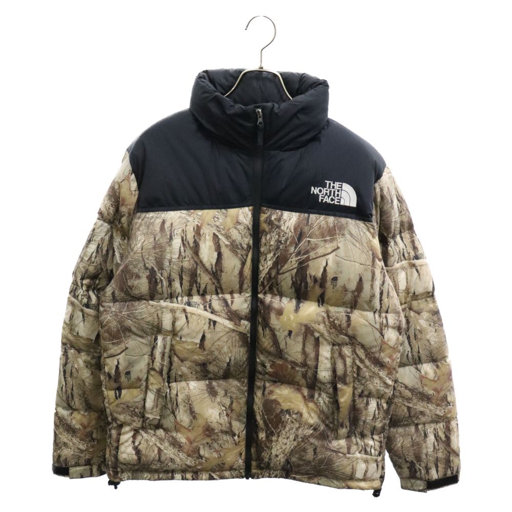 THE NORTH FACE (ザノースフェイス) NOVELTY NUPTSE JACKET Leaves リアルツリーカモ柄ノベルティヌプシダウン ジャケット ブラウン ND42230R - メルカリ