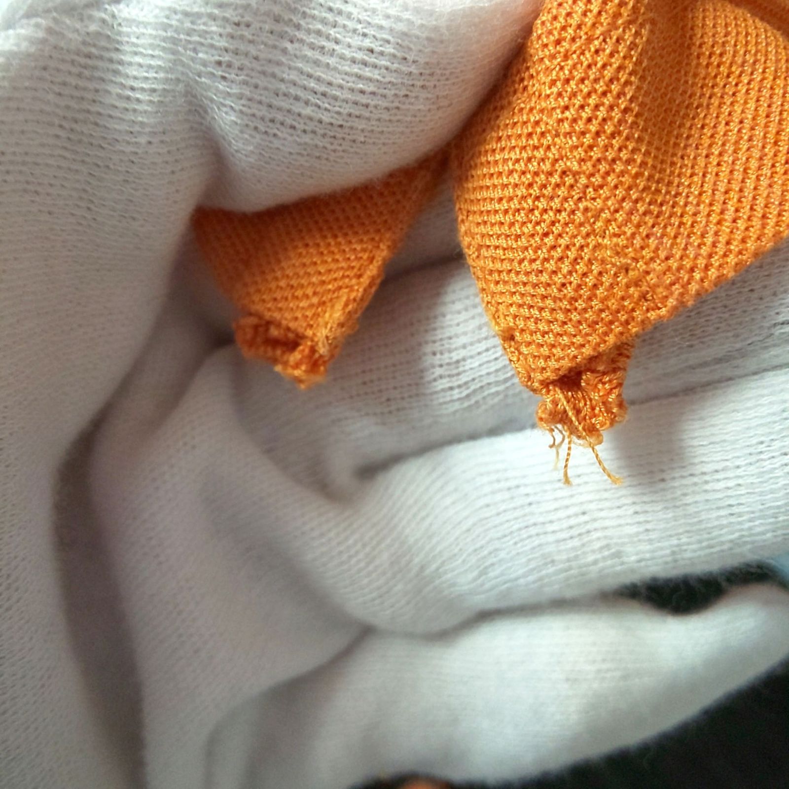 871C-03 HERMES エルメス メンズ ポロシャツ 半袖 オレンジ M