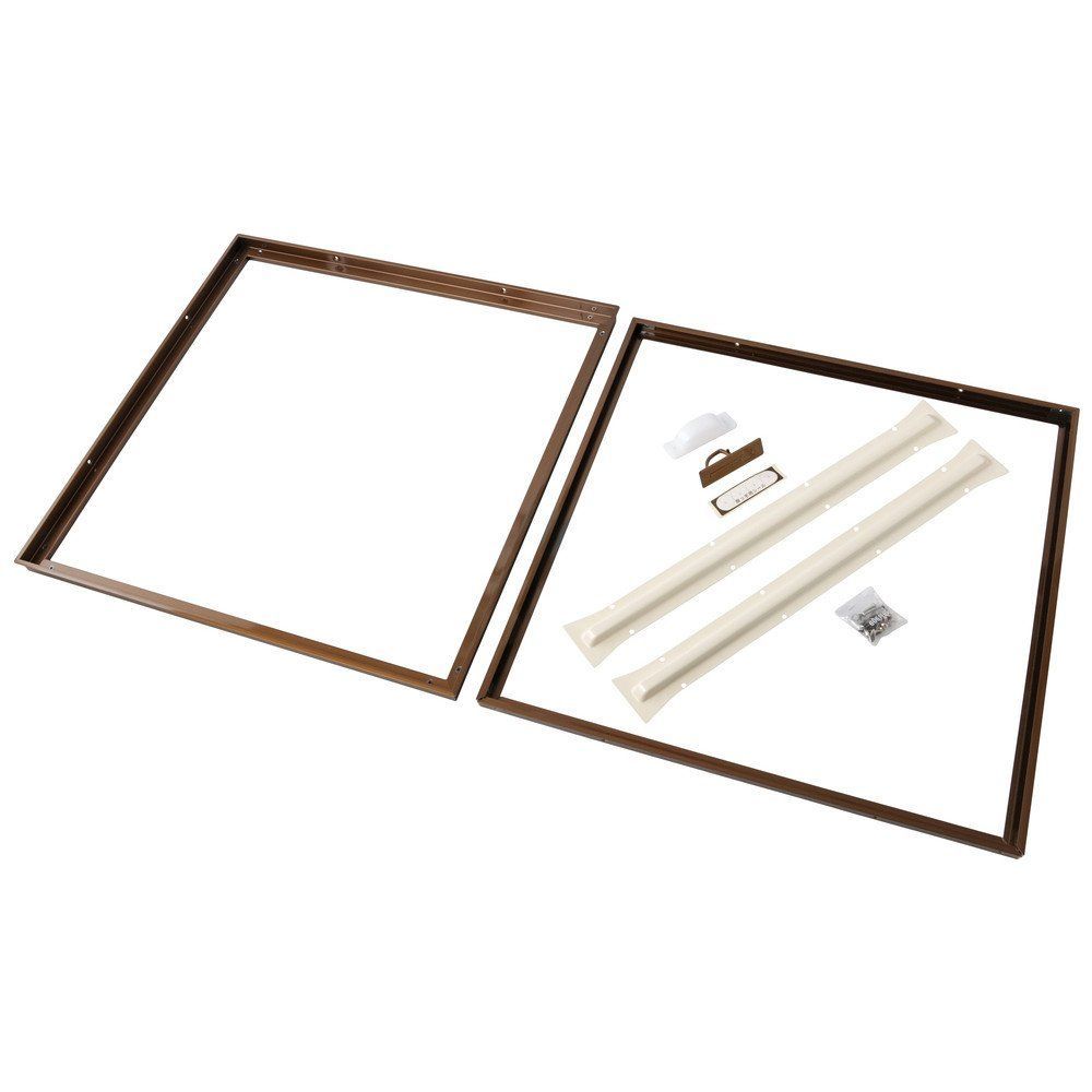 SPG 床下点検口 606角 ブロンズ No.66160