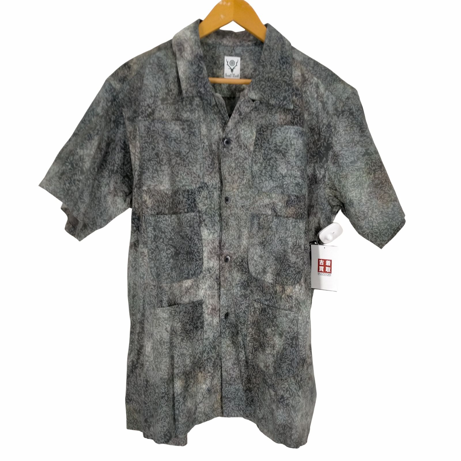 サウスツーウエストエイト SOUTH2 WEST8 23SS S/S 6 Pocket Shirt -Uneven dye メンズ JPN：S 
