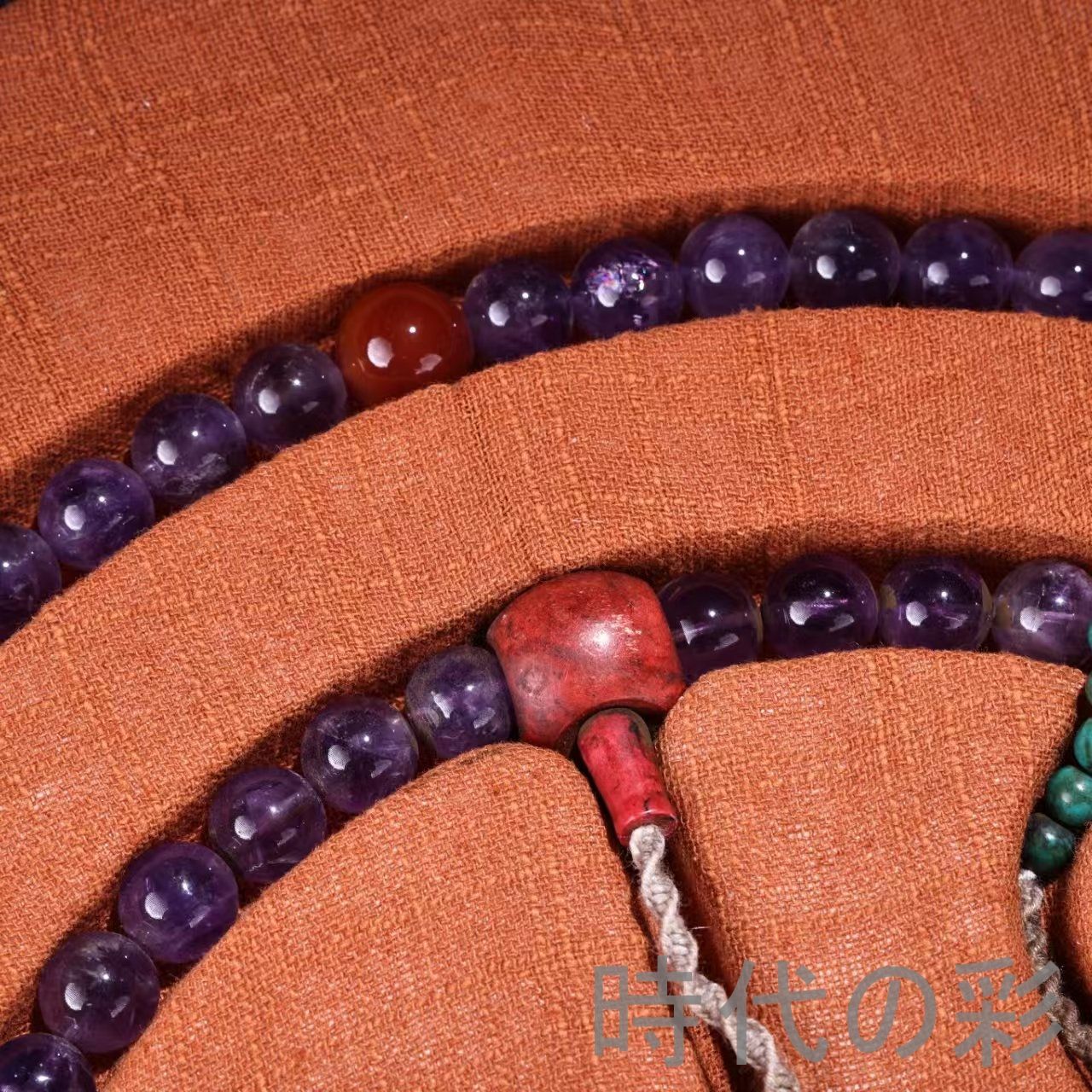 中国古美術 清代 天然紫水晶 朝珠 刺繍盒付 骨董品 古玩 細工 古賞物 置物 時代物 収集 古美味 旧家蔵出 R07100322 IMPECCABLEHEALTHCARESERVICES_COM