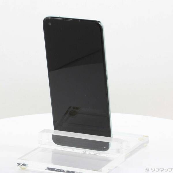 中古品〕 OPPO A55s 5G 64GB グリーン A102OP Softbank SIM