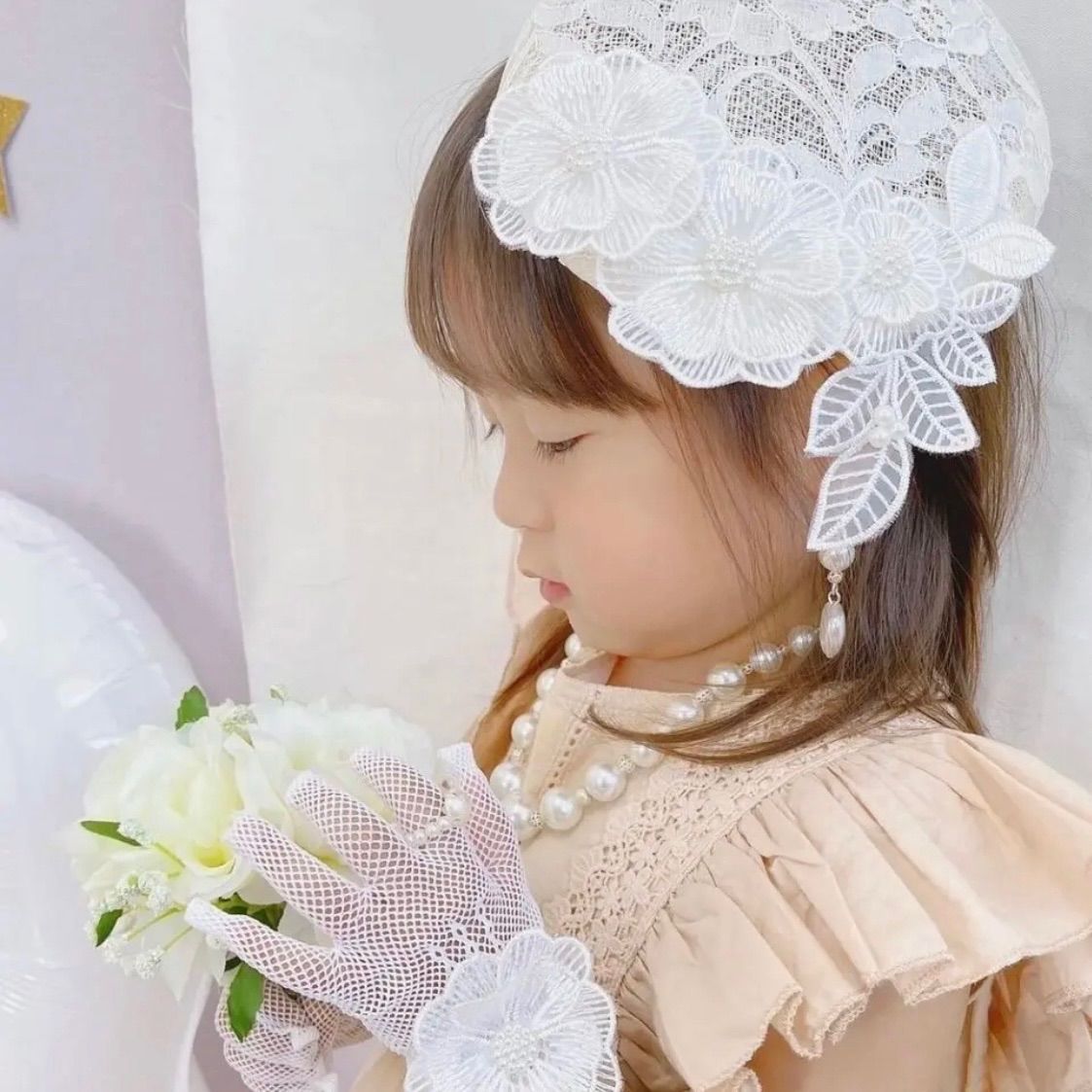 庵里nona ☆【レトロ気分を遊ぶ】 トーク帽 ヘッドドレス