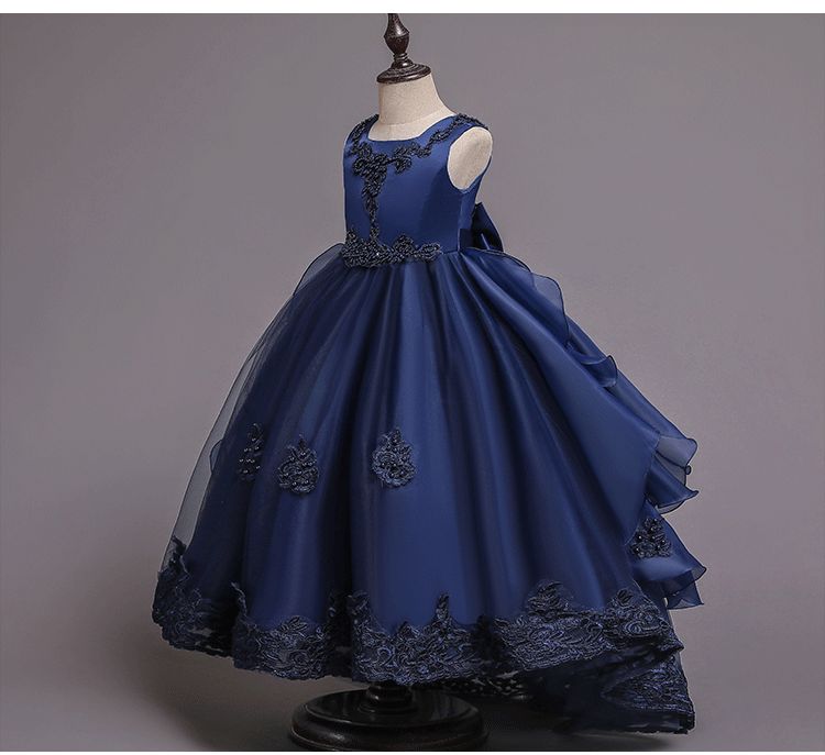 ドレス パーティー 誕生日 子ども 結婚式  発表会 ロングドレス 子供ドレス 発表会ドレス ワンピース ドレス キッズ 女の子 お姫様 ジュニアドレス ピアノ 入学式 kaili04