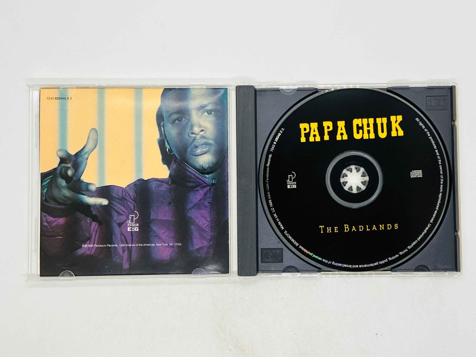 CD PAPA CHUK / the badlands / THE REINCARNATION / 7243-8