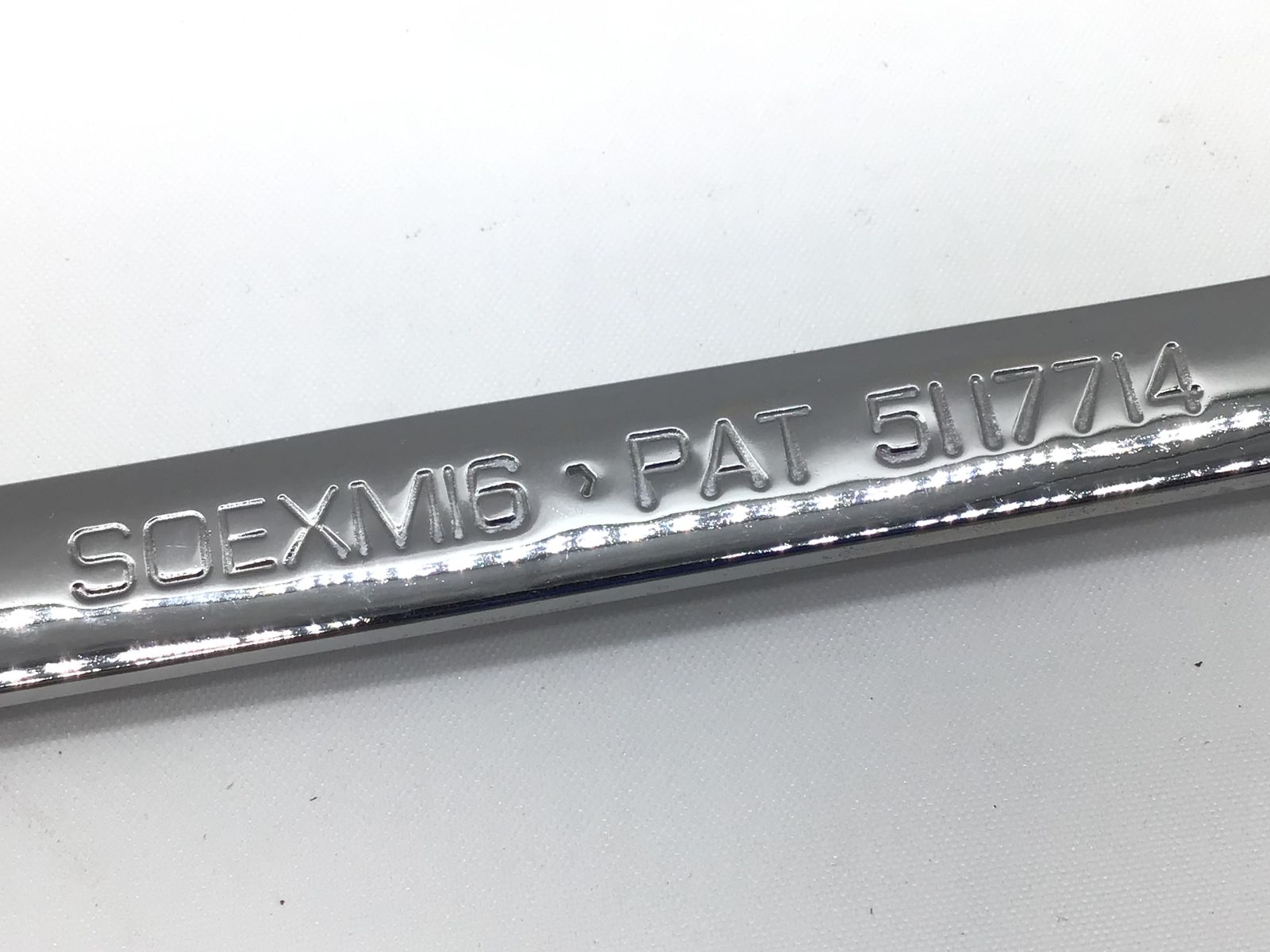【史上最も激安！】 品 彫り跡あり Snap-on スナップオン コンビネーションレンチ SOEXM16 ITT2ZYEXN7MS エコツール半田店 M02 公式オンラインショップ！