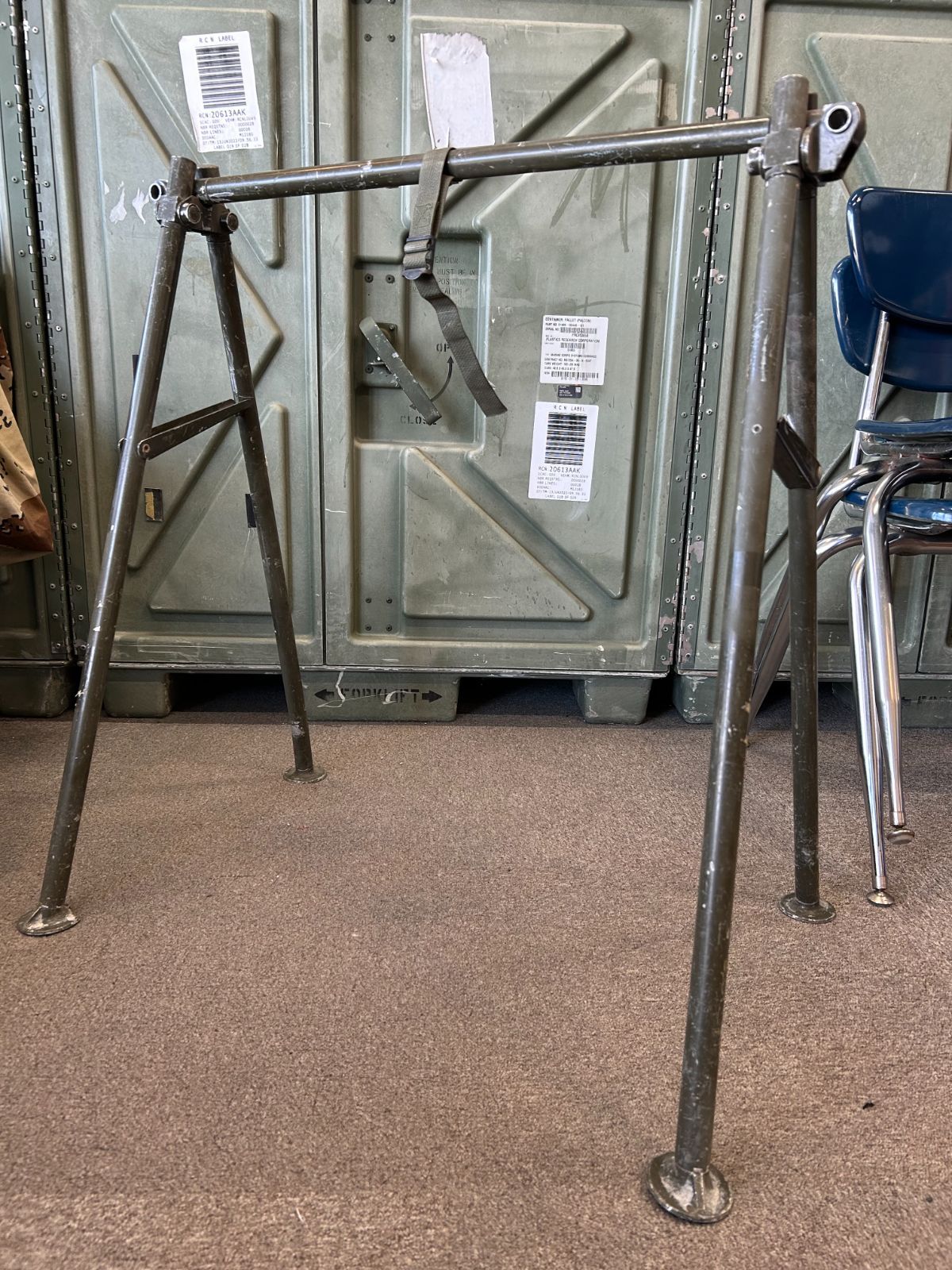 米軍　ハンギングラック　デッドストック未使用 MILITARY 実物 新品 デッドストック イギリス軍 ハンギング 収納