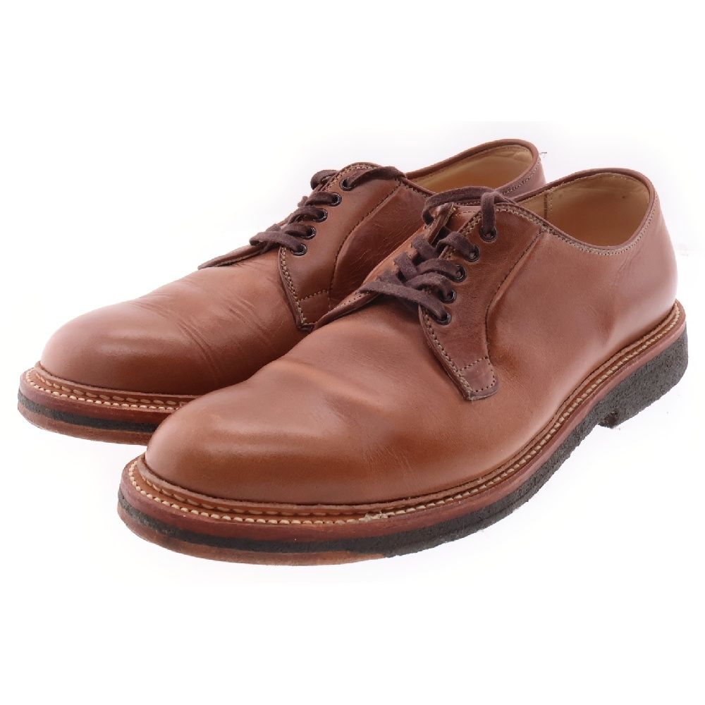 Alden (オールデン) クロムエクセル レザードレスシューズ ブラウン