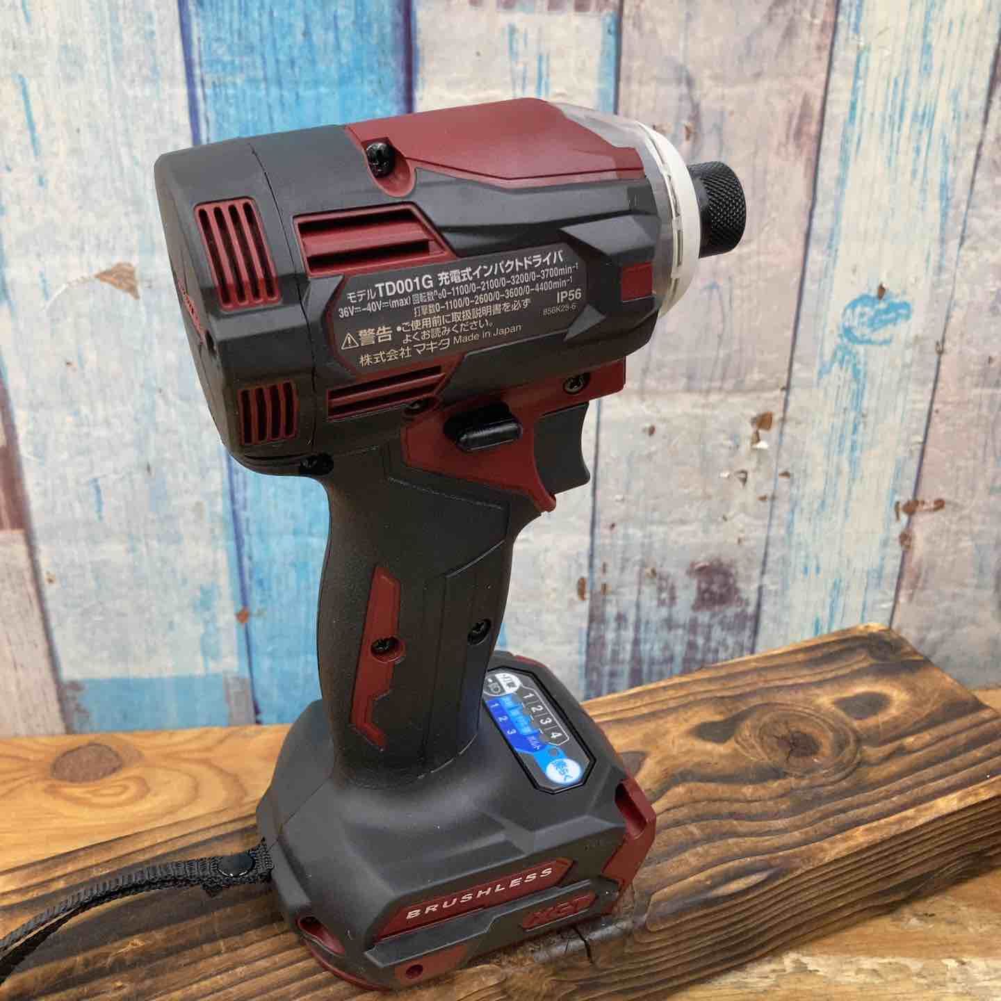 美品】☆マキタ(makita) コードレスインパクトドライバー TD001GDXAR 