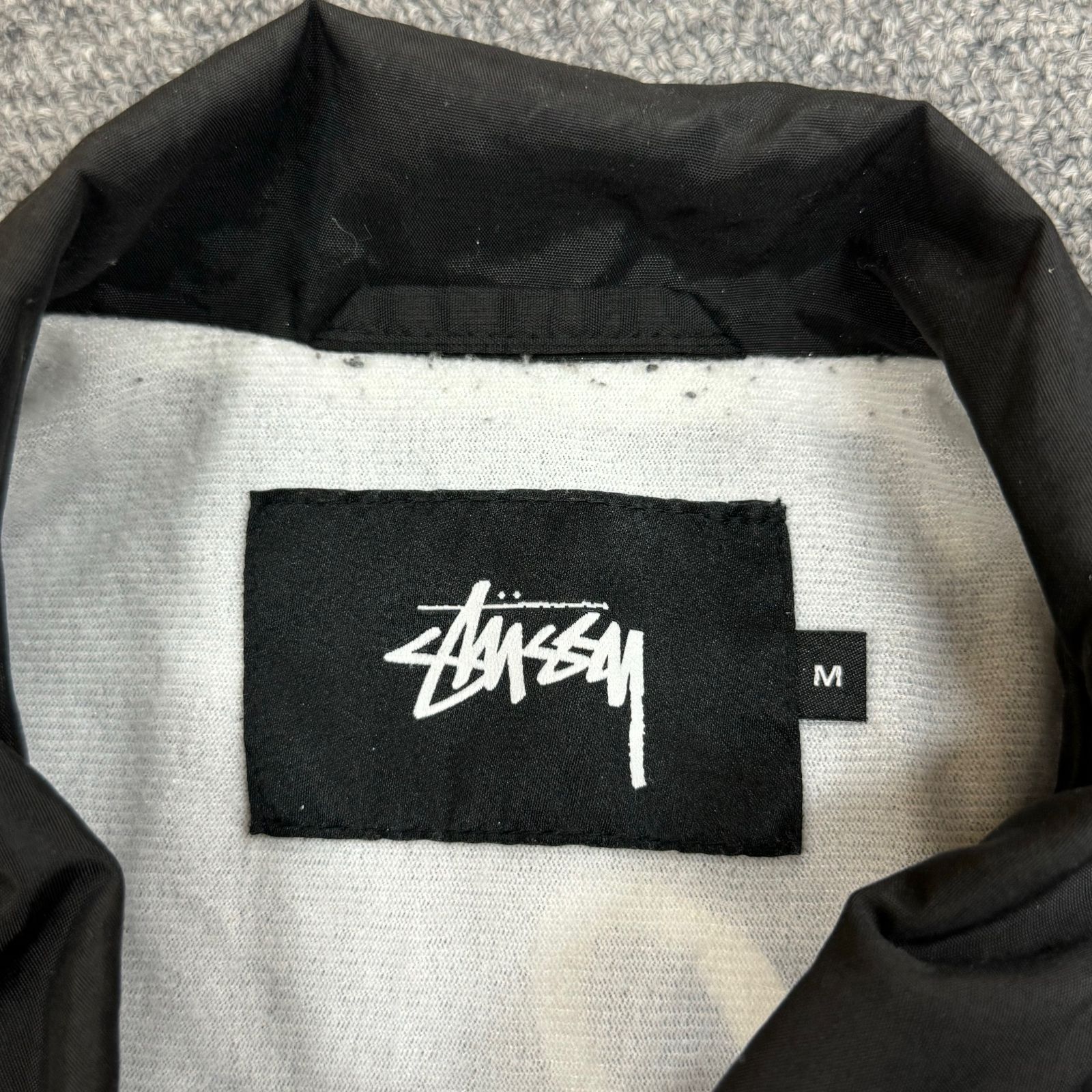 STUSSY World Tour ワールドツアー プリント コーチジャケット