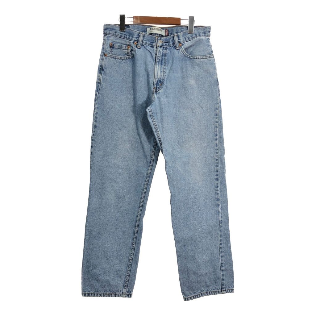 Levi's リーバイス 550 デニムパンツ ブルー (メンズ W34 L32) 中古 古着 T2926