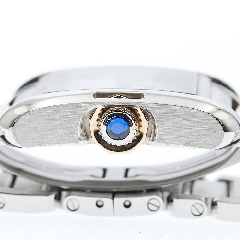 カルティエ CARTIER W5310036 タンクアングレーズSM PGコンビ クォーツ  