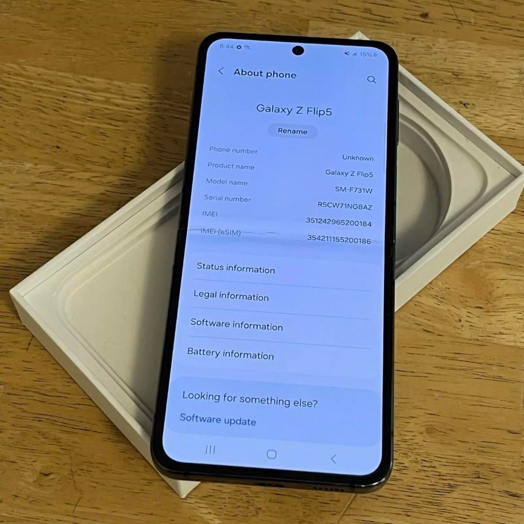 Android Galaxy Flip 5 256gb SIMフリー版
