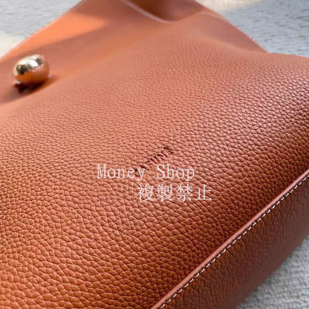 CAFUNE ブラウンハンドバッグ ショルダーバッグ トートバッグ ハンドバッグ バケツバッグ DROP HOBO - メルカリ