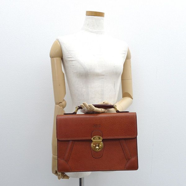 美品 KRUG シャンパンバッグ 2way ブルゴーニュ 型押しロゴ レザー 美