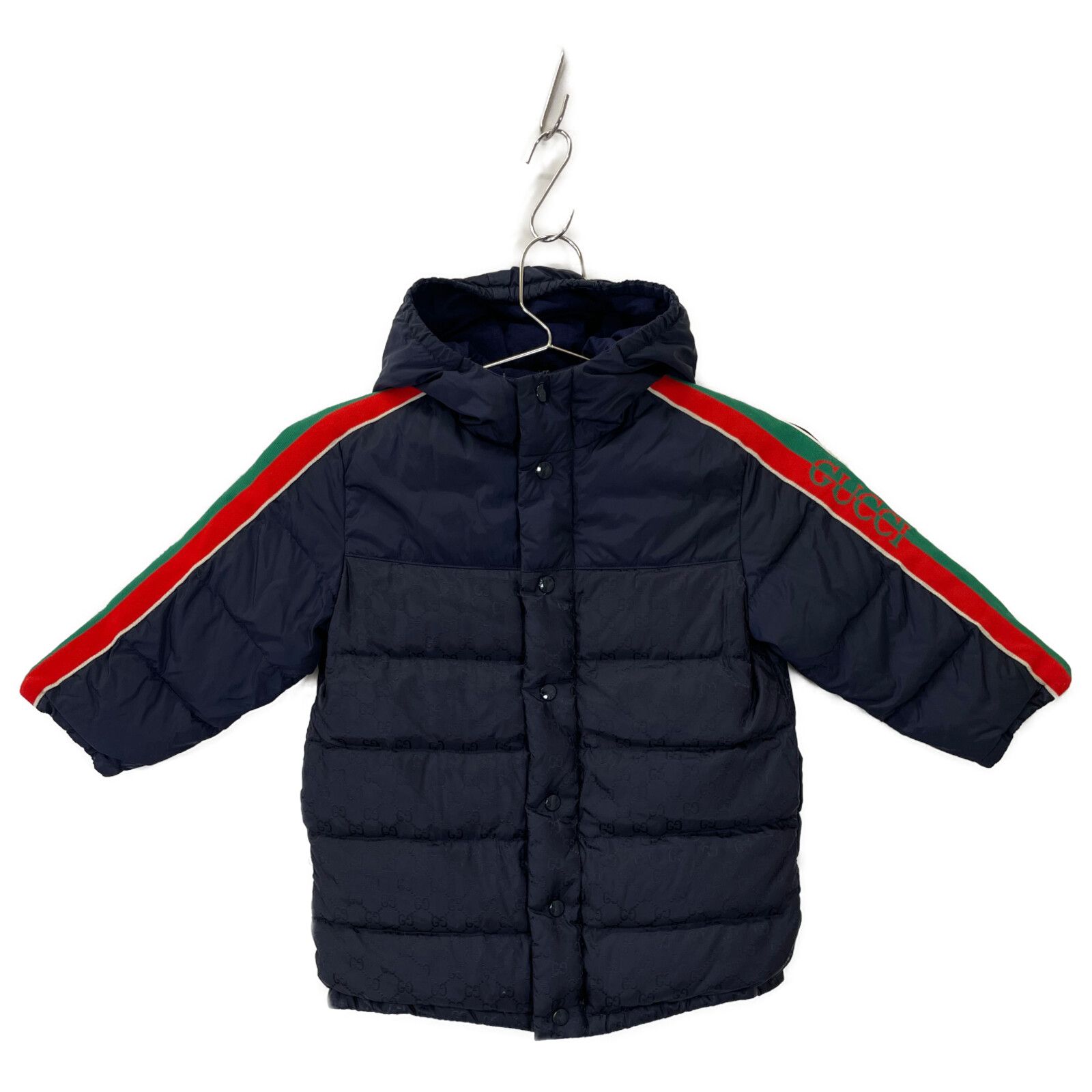 GUCCI グッチ ネイビー GG ダウンジャケット 18/24m - メルカリ