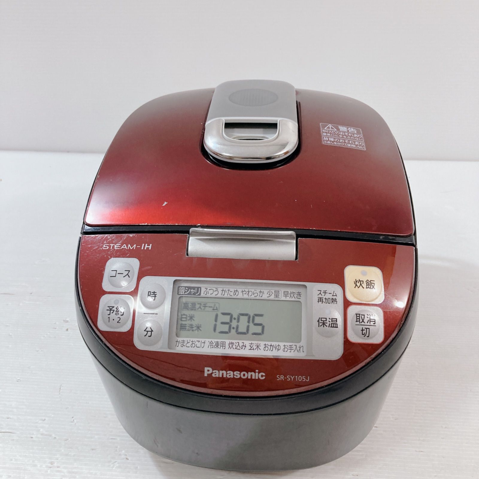 Panasonic スチームIHジャー炊飯器 SR-SY105J 炊飯器 ジャー 5.5