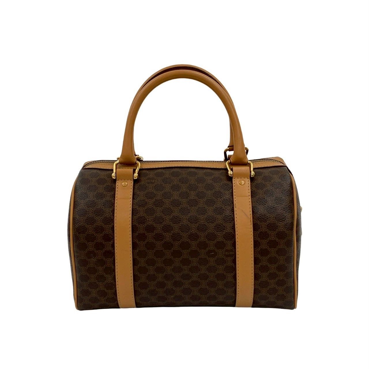 ✨️美品✨️ヴィンテージ セリーヌ マカダム ボストンバッグ ブラウン レザー 楽天市場】【美品】セリーヌ CELINE ヴィンテージ マカダム ミニ