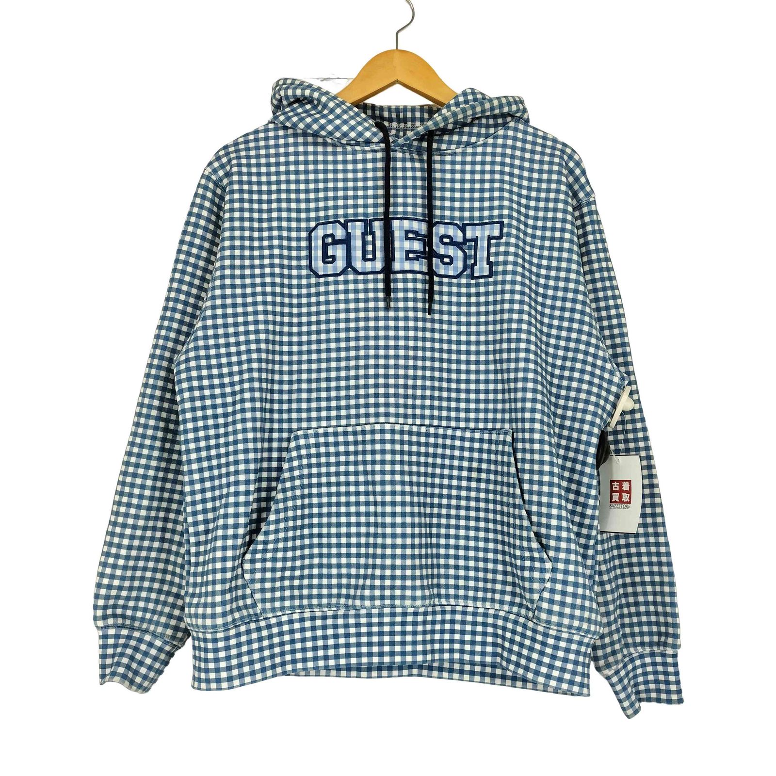 ユーズドフルギ USED古着 SG CHECK HOODIE street メンズ JPN：L