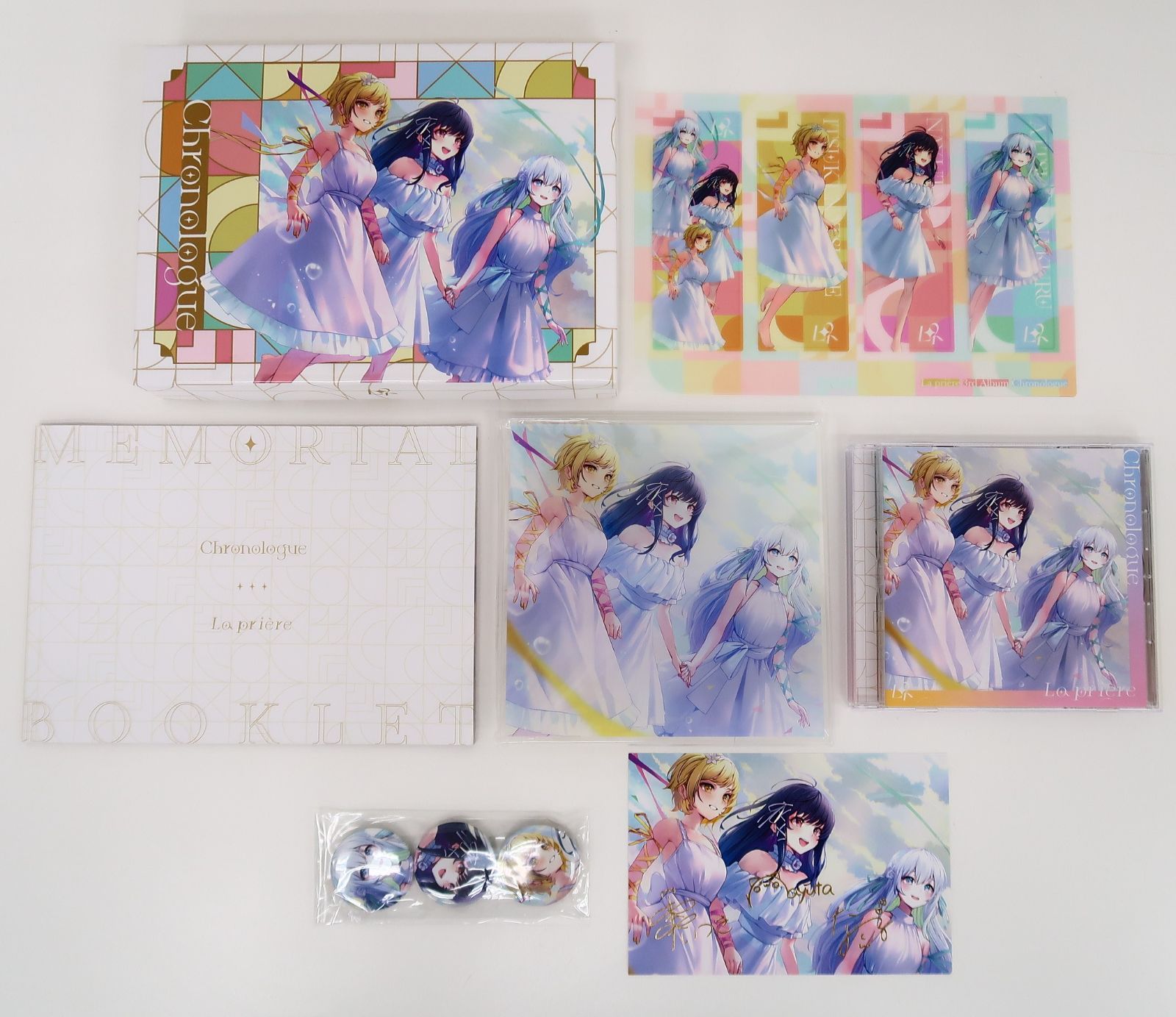 同人CD Chronologue 特装版 / La priere（Single 