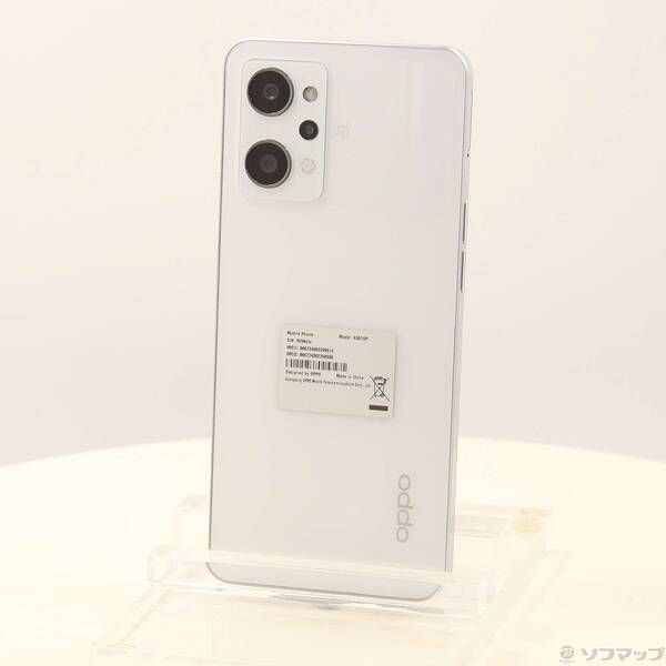 品〕 OPPO Reno9 A 128GB ムーンホワイト YMOPRENO9A Y!mobile SIM