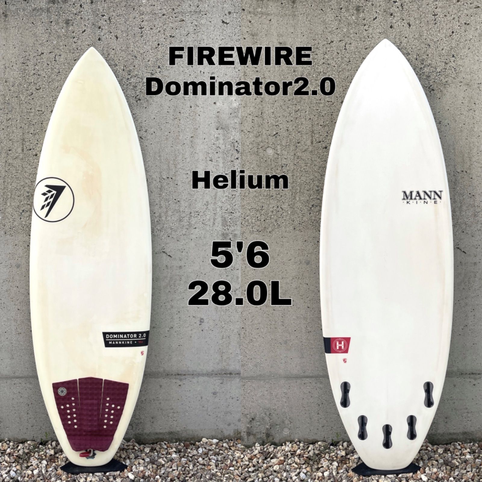 FIRE WIRE ショートボード 6'0\" FIREWIRE Sunday Helium Series 6'0″ ｜ Blue. (ブルー