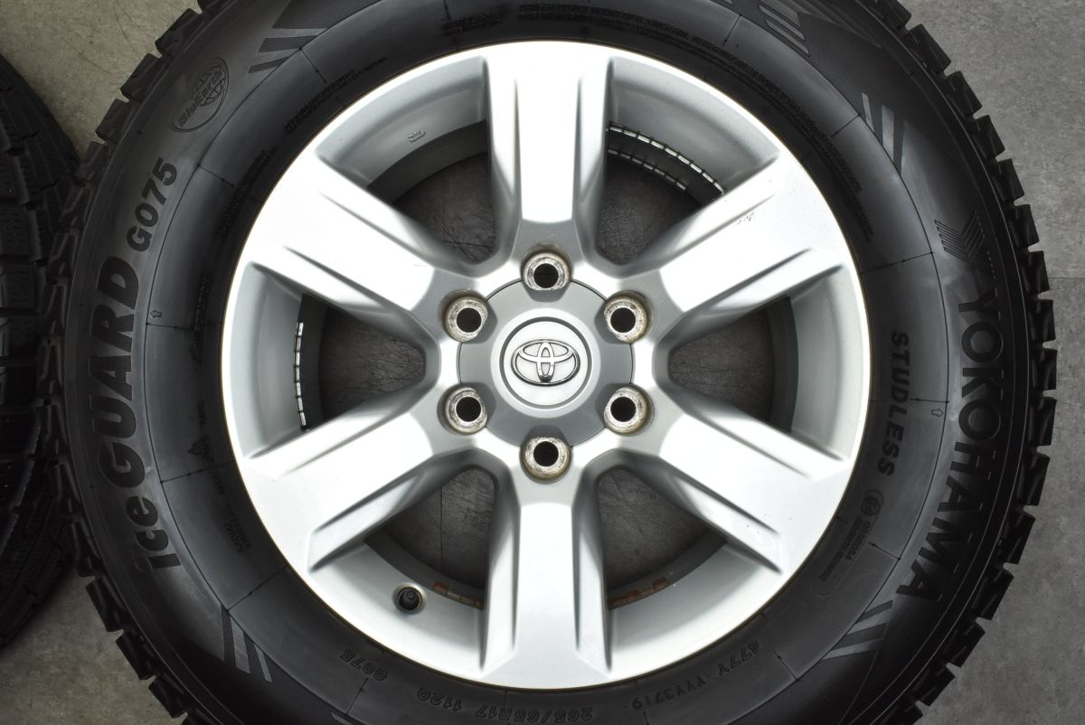 送料無料】トヨタ 150 ランドクルーザープラド 純正 17in 7.5J +25 