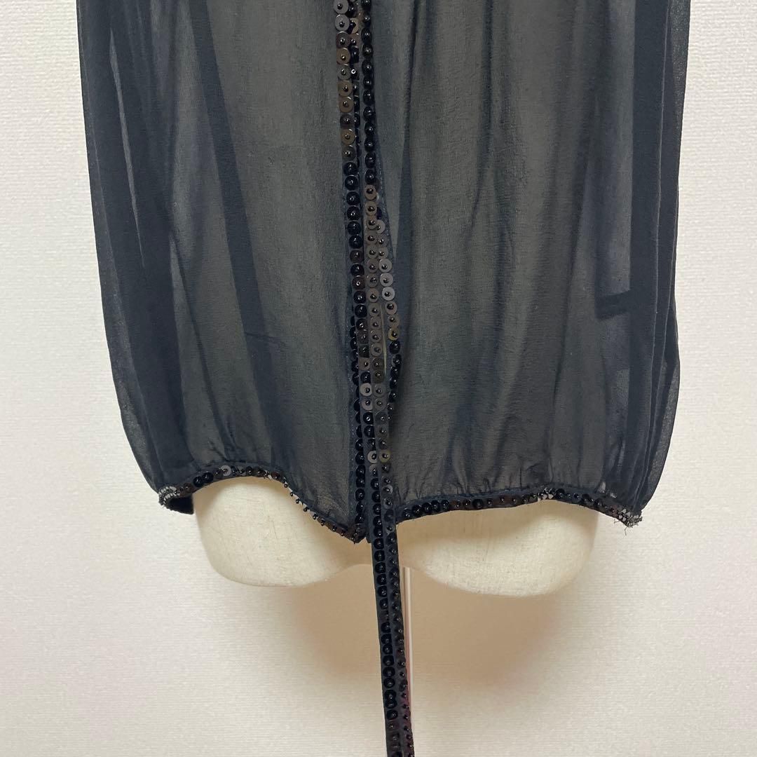 LAUTREAMONT ロートレアモン シースルー ノースリー ブトップス - メルカリ