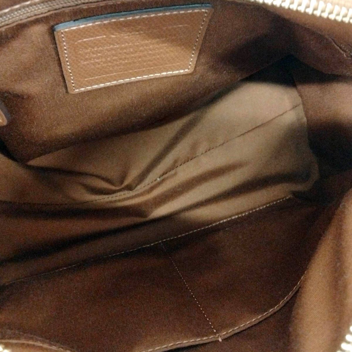 COACH コーチ シグネクチャー ボストンバッグ 2way レザー