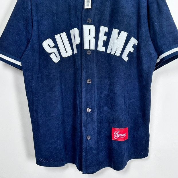 Supreme 2024SS ULTRASUEDE MESH BASEBALL JERSEY - メルカリ Supreme 2024SS ULTRASUEDE MESH BASEBALL JERSEY - メルカリ