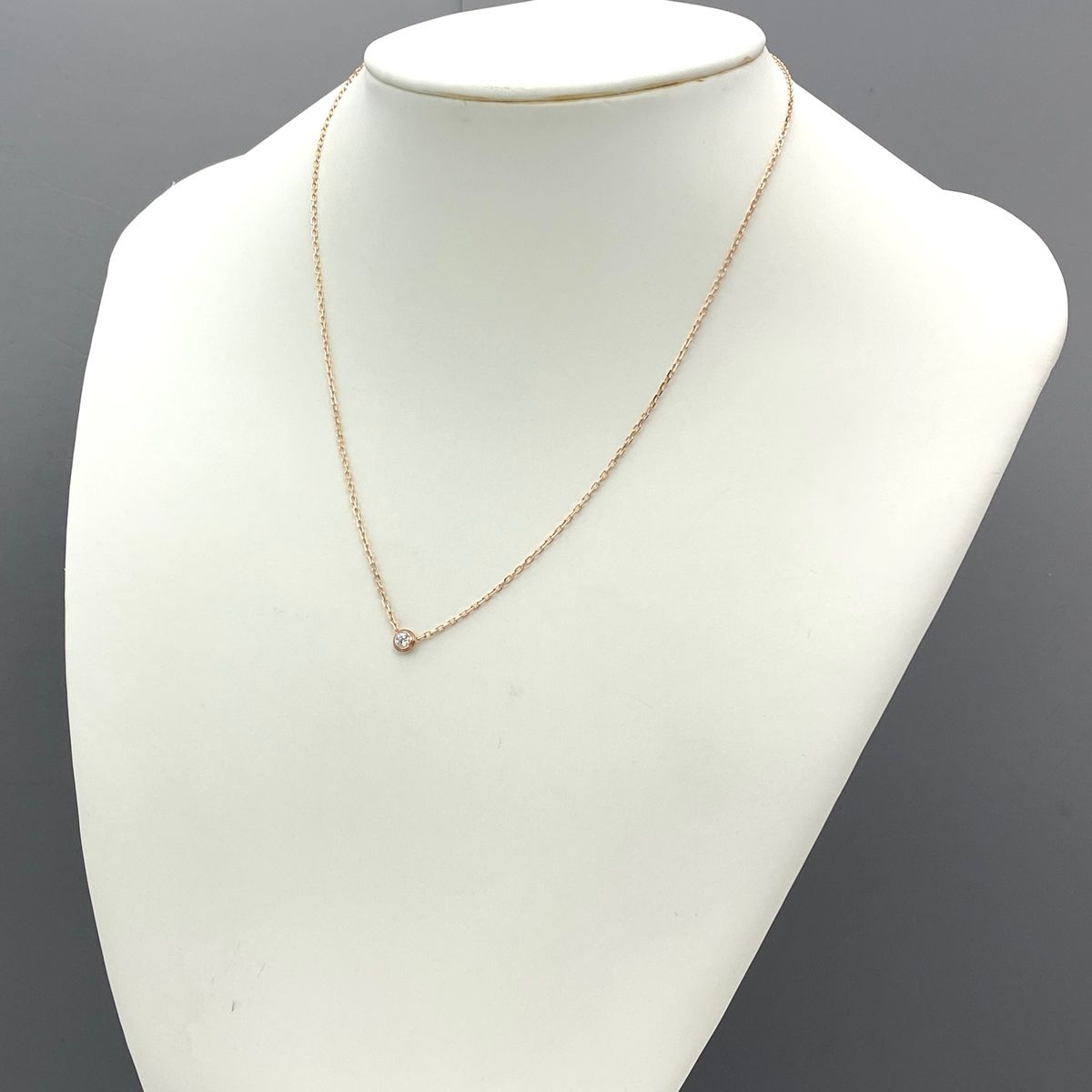 カルティエ CARTIER ダムール SM ネックレス PG ピンクゴールド