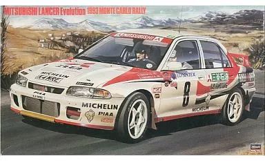プラモデル　1/24 三菱 ランサーエボリューション “1993年 モンテカルロラリー” [CR012] 中古】プラモデル 1/24 三菱 ランサーエボリューション “1993年