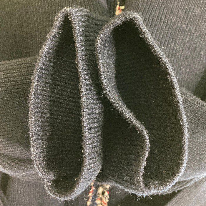 ☆ANAYI アナイ カシミア混 ロングカーディガン ネイビー size38