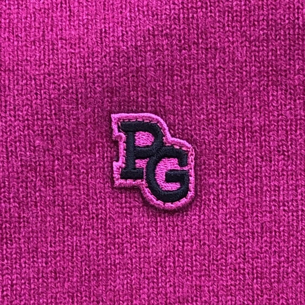 未使用級✨ パーリーゲイツ カシミヤ100% ニット　セーター パープル6 未使用級✨ パーリーゲイツ カシミヤ100% ニット セーター