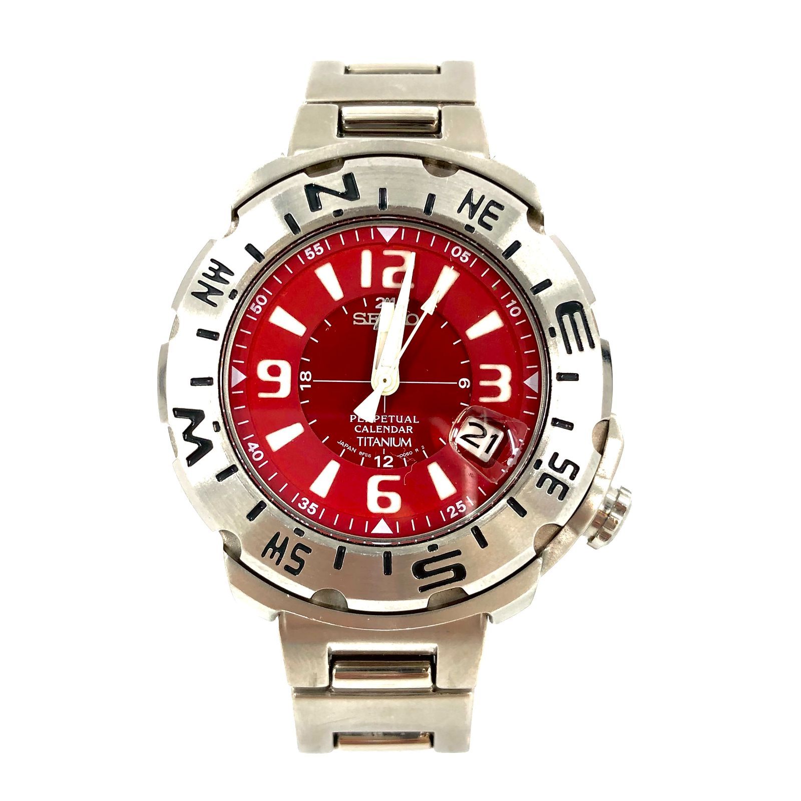 高評価アイテム SEIKO QZ パーぺチュアルカレンダー ランドレック セイコー 時計