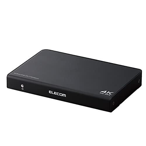 2営業日で発送 ELECOM エレコム エレコム HDMI分配器 4K 60Hz 18Gbps 1入力 4出力 HDCP2.2対応 VSP-HDP14BK