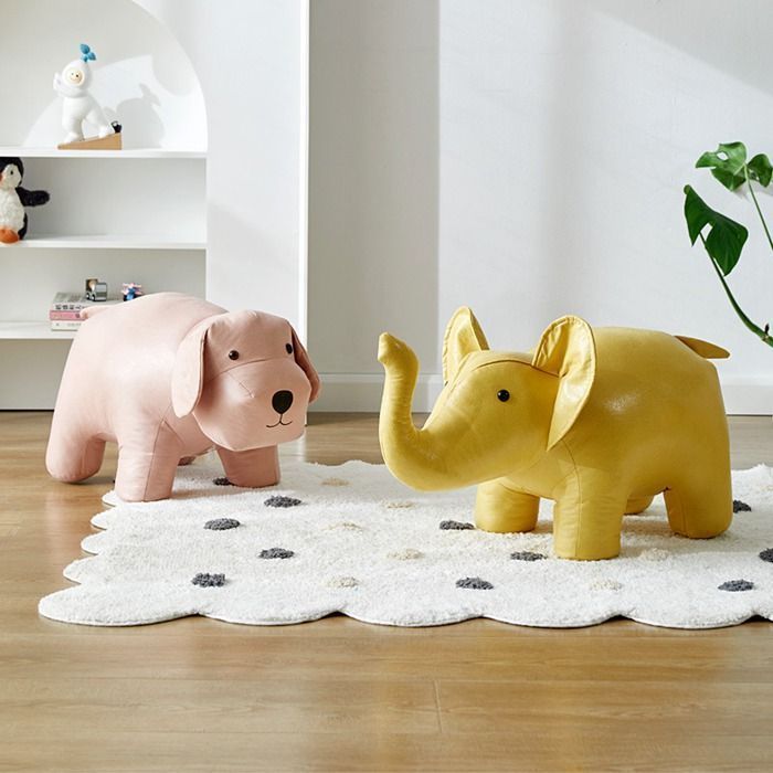 セール中 【新品未使用】アニマルスツール 2種セット サイ ゾウ