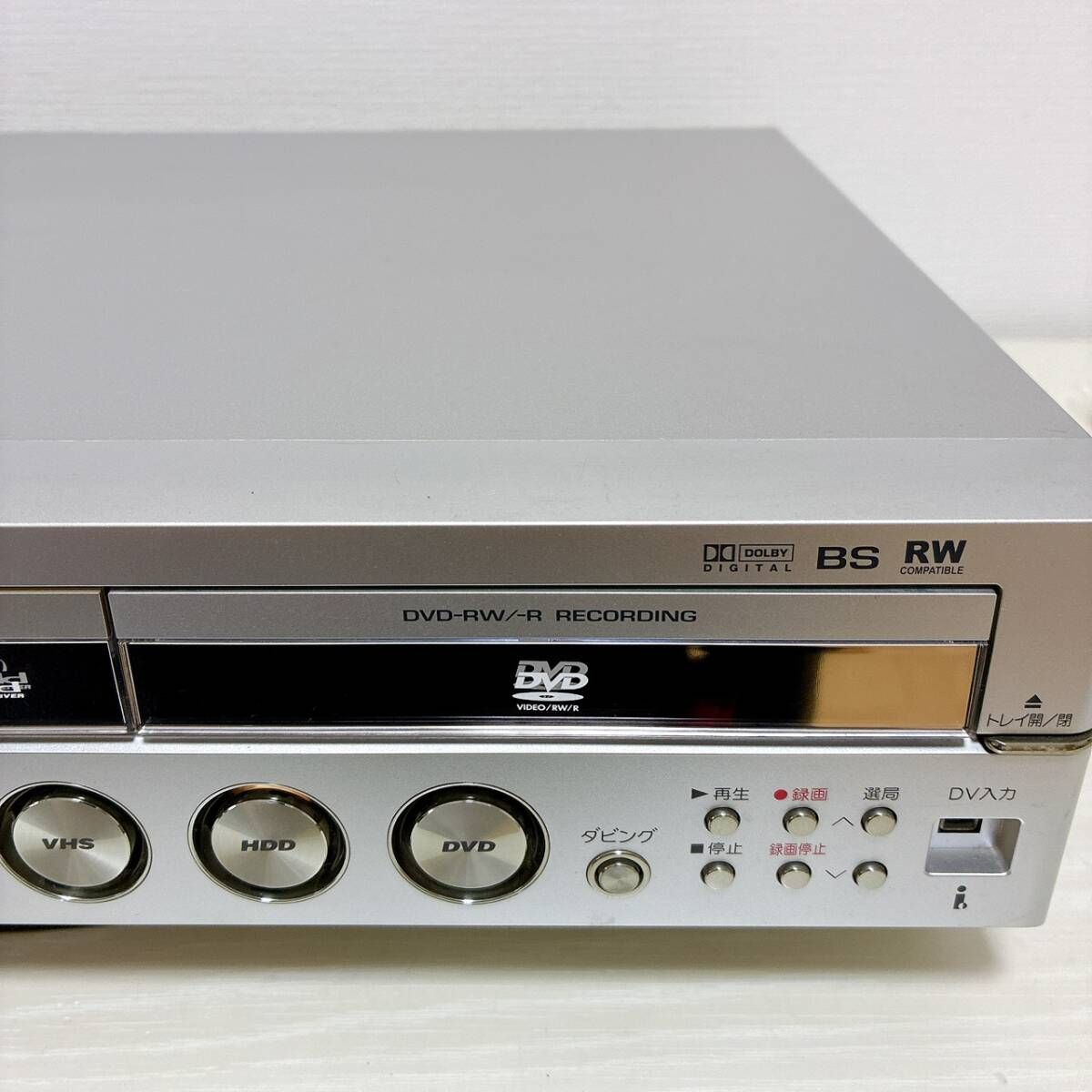 ビデオデッキ リモコン付