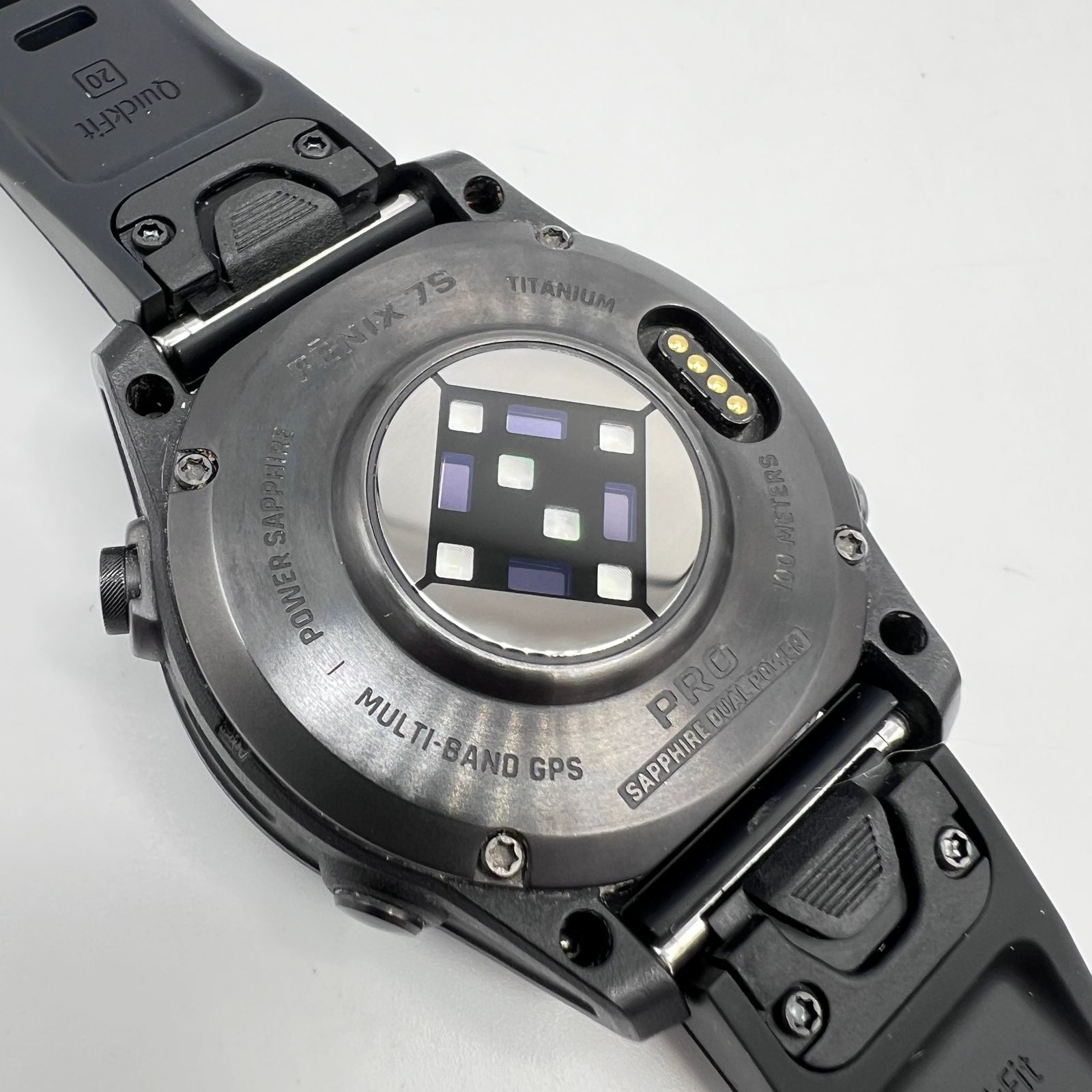 美品】GARMIN fenix 7S Pro Sapphire Dual Power 010-02776-52  