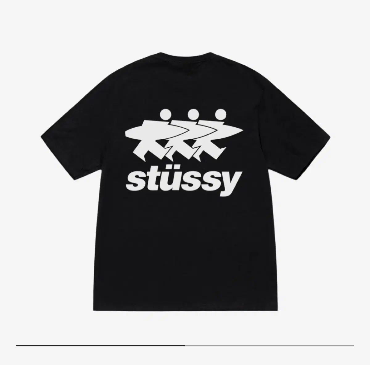 STUSSY ステューシー サーフウォーク 黒 S