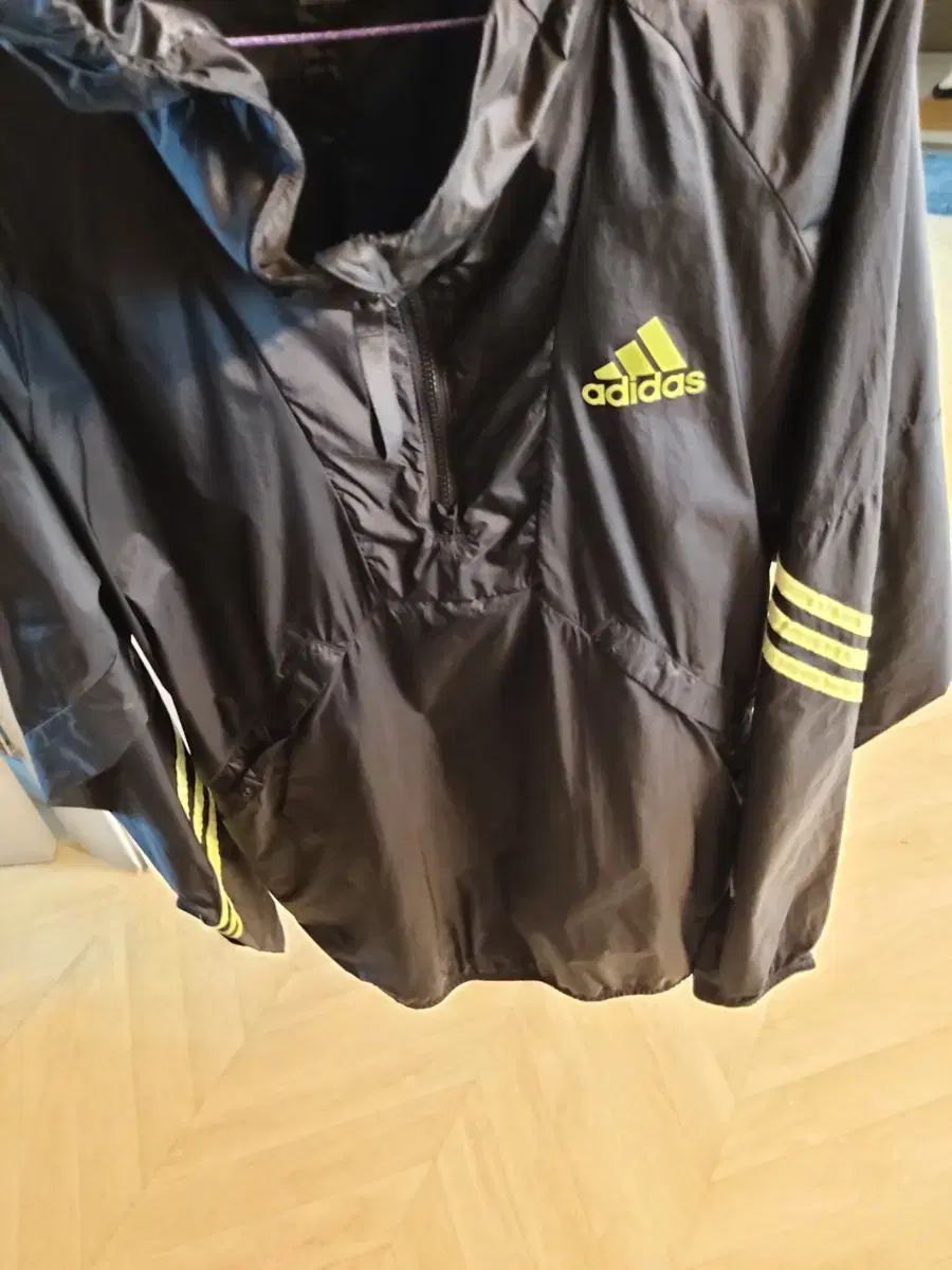 adidas アディダス メッシュ生地 ドライフィット アノラック S