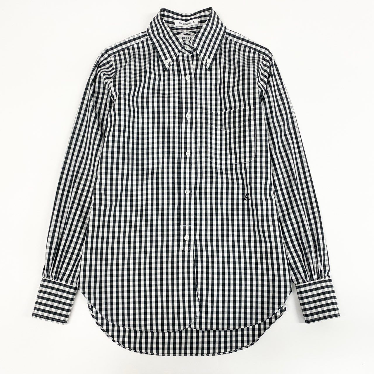 37a16 MADISONBLUE マディソンブルー MADISON SHIRT L/S SH GINGHAM