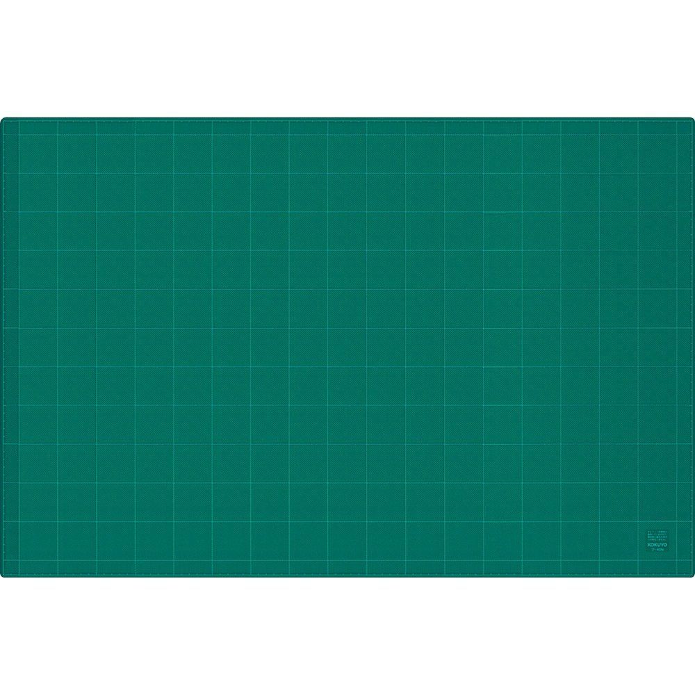Size 600×900mm_Color グリーン コクヨ カッティングマット 3mm厚 グリーン 両面 方眼罫 600×900mm マ-44N