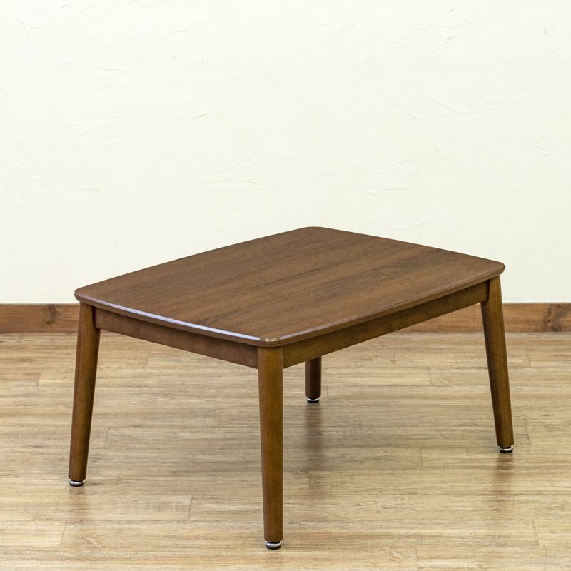 2Way こたつテーブル 80×60cm 継脚 20センチ 高さ42cm 62cm 2段階 長方形 ブラウン BR ねじ込み 脱着簡単 Abell 510W 石英管 KJO-01BR こたつテーブル MARWIL-DEMENAGEMENTS_CH